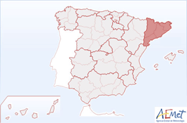 Mapa d'avisos SMC & INM
