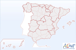 Previsi&oacute; per Espanya segons INM